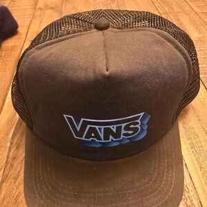 Vans Men's Black and Grey Hat